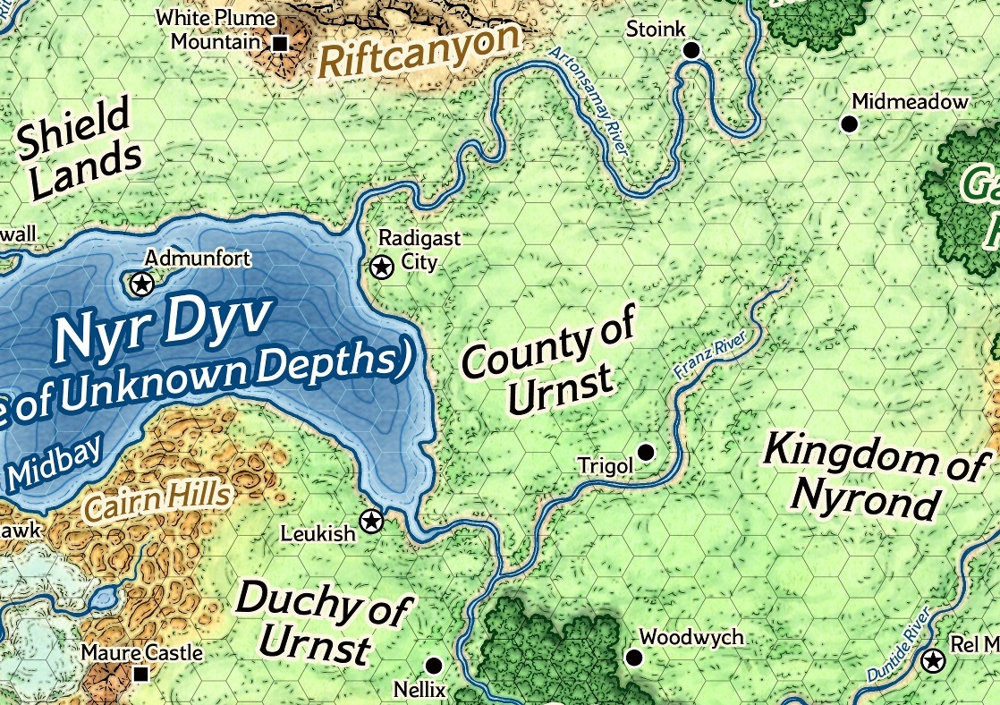 County of Urnst landscape